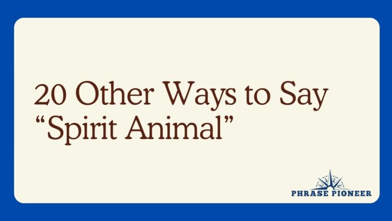 20 Other Ways to Say “Spirit Animal”